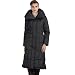 Phistic Women's Long Quilted Down Coat - Black M