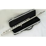 Silver Plated Flute with Case & Bag