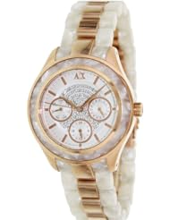 AX Armani Exchange Multi-Function Mother of Pearl Dial Ladies Watch AX5154