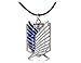 OliaDesign Attack on Titan Dual Wing Pendant Necklace