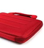 - Red NYLON Hard-Shell Briefcase Carrying Case Bag Purse for Barns and Noble Nook eBook Reader (+ 1pc Lost-n-Found ID Tag) ..... Best Seller on Amazon!