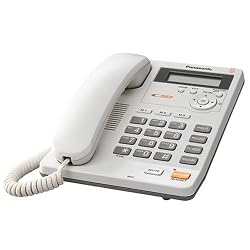 Panasonic KX-TS620W Corded Integrated Phone System w/ Answering System (White)