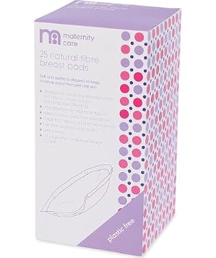 Natural Fibre Breast Pads - 25pk