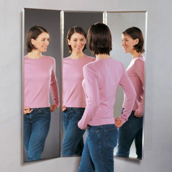 Professional Dressing Mirror - 4 in 1 folding tripleview
