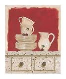 After Dinner, Appliances & Dinnerware Art Poster Print by Ambro Zandos, 19.75x23.75