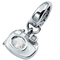 FOSSIL Damen Charm Anh�nger Edelstahl JF83381040