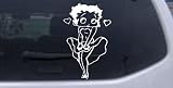 Betty Boop Skirt Cartoons Car Window Wall Laptop Decal Sticker