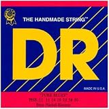 DR Strings PURE BLUES Pure Nickel Wrap Round Core 11-50