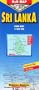 B&B Sri Lanka Laminated Road Map