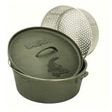 Bayou Classic 8.5 Qt Cast Iron Fry Kit