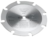 Bosch PRO108FC 10-Inch 8 Tooth FTG Fiber Cement Saw Blade with 5/8-Inch Arbor