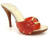 SNAKE BUCKLE HEEL