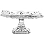 Godinger Fleur De Lis Footed Bon Bon Dish