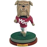 Mississippi State Bulldogs NCAA Gameday Santa Figurine