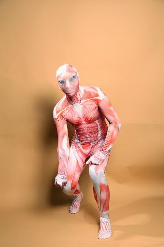 Immediate delivery! Attack on Titan super-sized giant Cosplay Zentai bodysuit costume L 170cm ~ 180cm (japan import)