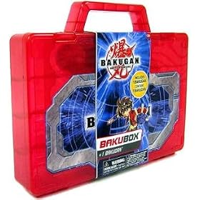 Bakugan Red Carry Case Brown Cosmicingram