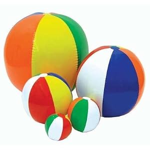 Champion Sports Multi-colored Beachball - 24 inch