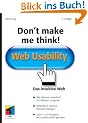 Don't make me think! Web Usability: Das intuitive Web