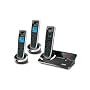 Uniden DECT 6.0 Black Cordless Telephone System with Interference Free Digital Technology (DECT3080-3)