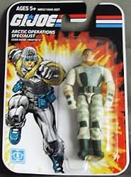 GI Joe Real American Hero 3.75&acirc;? FROSTBITE Action Figure Wave 01