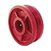 RWM Casters V-Groove Wheel with Straight Roller Bearing 5000 lbs Capacity