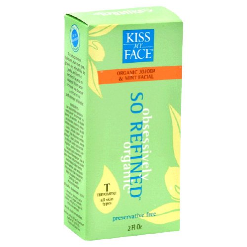 Kiss My Face - So Refined Jojoba & Mint Facial Scrub, 2 oz scrub