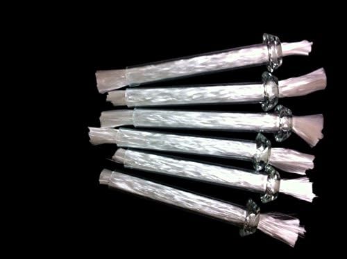 FiberWicks, Glass Holder Wicks For Oil Lamp, Set Of 10, Free Shipping