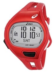 Asics Unisex CQAP0104 "Cadence" SPM Red Digital Running Watch