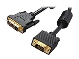 Rosewill 15 ft. DVI-I Male to VGA Male Cable Model RCDV-11008