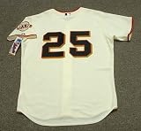 BARRY BONDS San Francisco Giants AUTHENTIC Majestic Home Baseball Jersey, 44/LARGE
