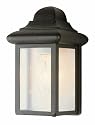 Trans Globe Lighting 44835 RT 8-1/2-Inch 1-Light Outdoor Mini Wall Lantern, Rust