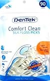 Dentek Floss Picks Silk 90 Pieces Bagged