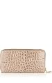 Croc Leather Purse