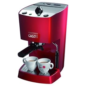 Gaggia Espresso Color Espresso Machine - Red by Gaggia