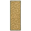 Safavieh Courtyard Collection CY2653-1E01 Natural and Olive Indoor/Outdoor Area Runner Rug, 2-Feet 4-Inch by 9-Feet 11-Inch