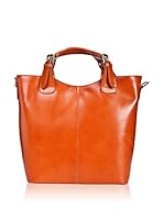Anna Bork Bolso asa de mano Ab16012 (Cognac)