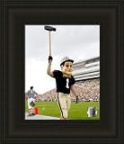 Framed Mascot Purdue Boilermakers Photo - Black No Mat