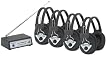 Multi Wireless Listening Center with 4 Headphones