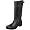 Black Vintage Tumbled Full Grain