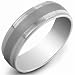Men's White Gold Classic Style Wedding Band