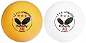 Butterfly ITTF Approved 3-Star 40mm Table Tennis Balls (6-Pack)