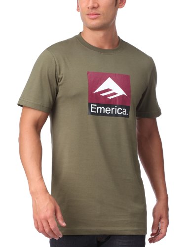 EMERICA Herren T-Shirt COMBO 10, military, M im Preisvergleich 