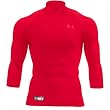 (UAHGコンプレッションステルス3/4スリーブモック#MBB4211アパレルメンズベースボール)UNDER ARMOUR UAHGコンプレッションステルス3/4スリーブモック#MBB4211アパレルメンズベースボール MBB4211