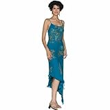 Formal Evening Gown. Beaded Dress for Prom, Party, Wedding by Sean Collection (8435 XL)