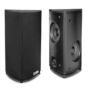 Polk Audio RM8 Wide-Dispersion Array Satellite Speakers (Pair, Black)