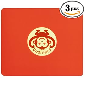 Pepper Pot By The Gift Wrap Company Jane Jeni "monkey Business" Mouse Pad (Pack of 3)