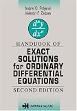 Handbook of Exact Solutions for Ordinary Differential Equations, Second Edition