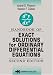 Handbook of Exact Solutions for Ordinary Differential Equations