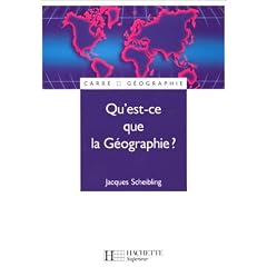 Qu'est-ce que la g�ographie?
