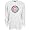 Reebok Chicago Cubs White Faded Logo Long Sleeve Thermal T-shirt